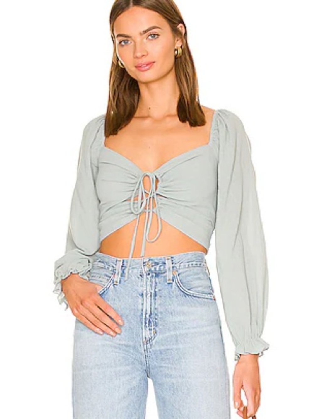 Fremont Top en Dusty Blue
ASTR THE LABEL